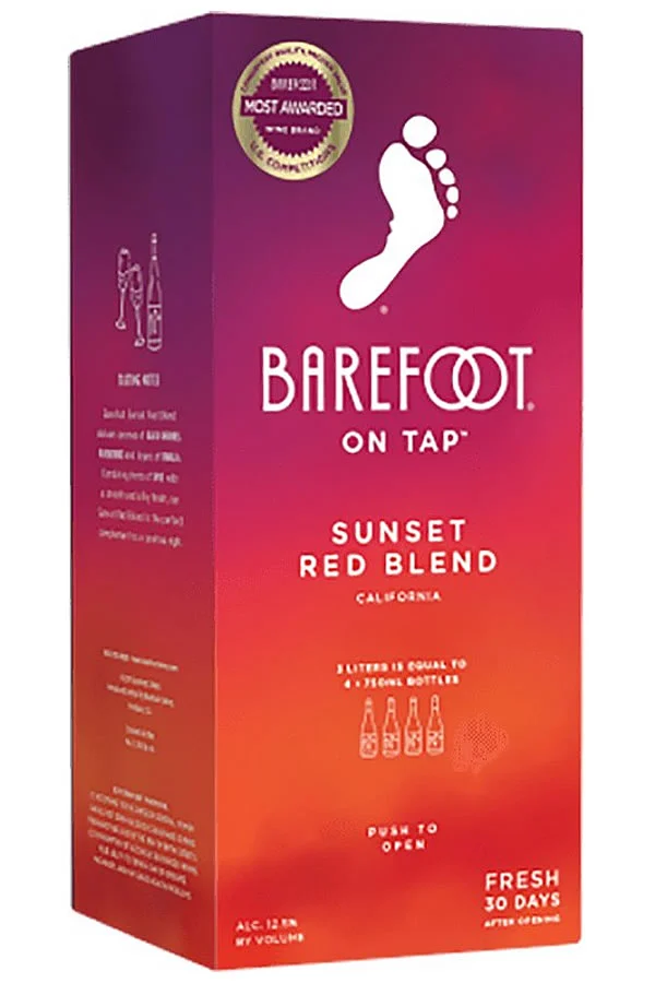 Barefoot Sunset Red Blend 3L