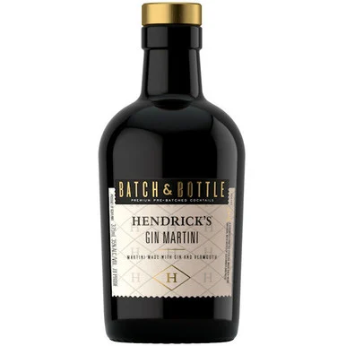 Batch & Bottle Hendrick's Gin Martini Ready To Drink Cocktail 375ml
