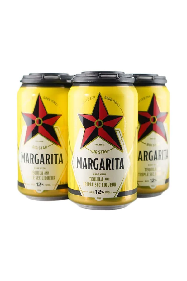 Big Star Margarita 4Pk Cans