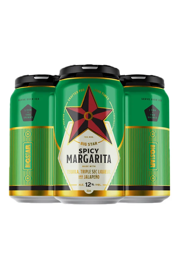Big Star Spicy Margarita 4Pk Cans