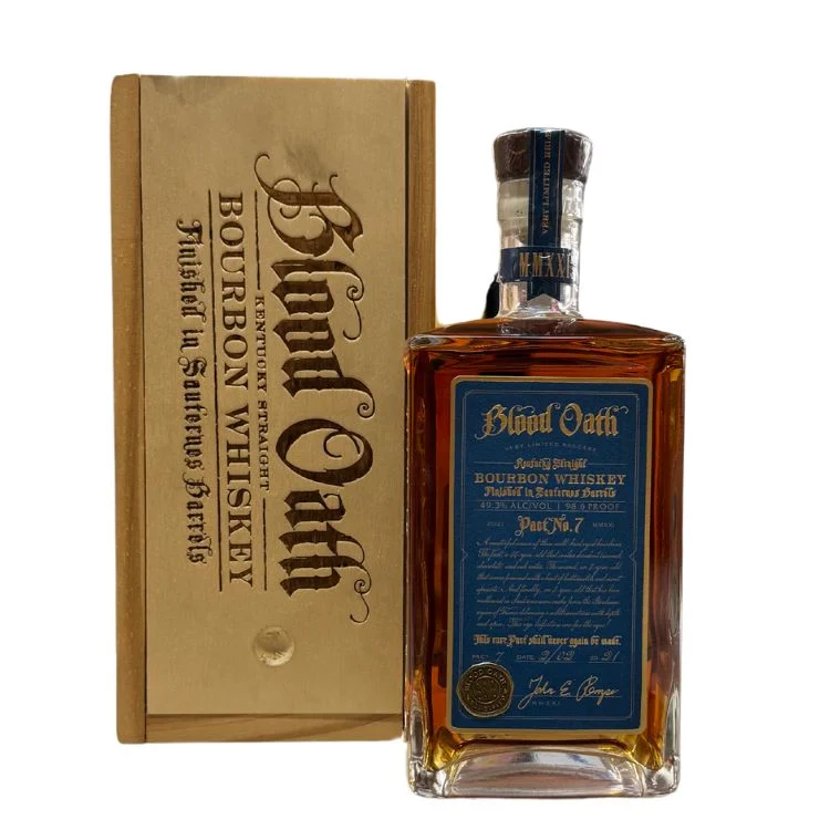 Blood Oath 2021Pact No.7 Straight Bourbon Whiskey - 750ml