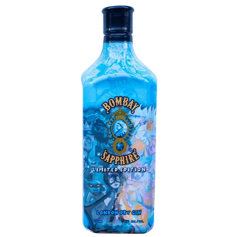 Bombay Sapphire Gin Hebru Brantley Edition