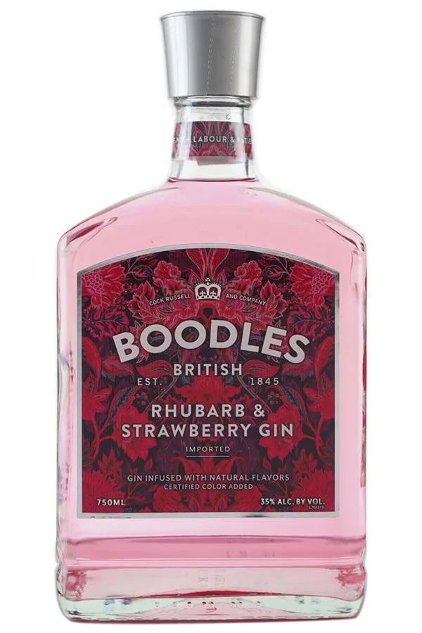 Boodles Rhubarb & Strawberry Gin 750ML