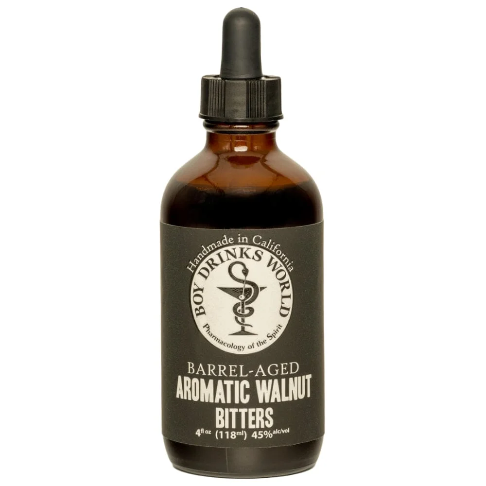 Boy Drinks World Barrel-Aged Aromatic Walnut Bitters 4oz