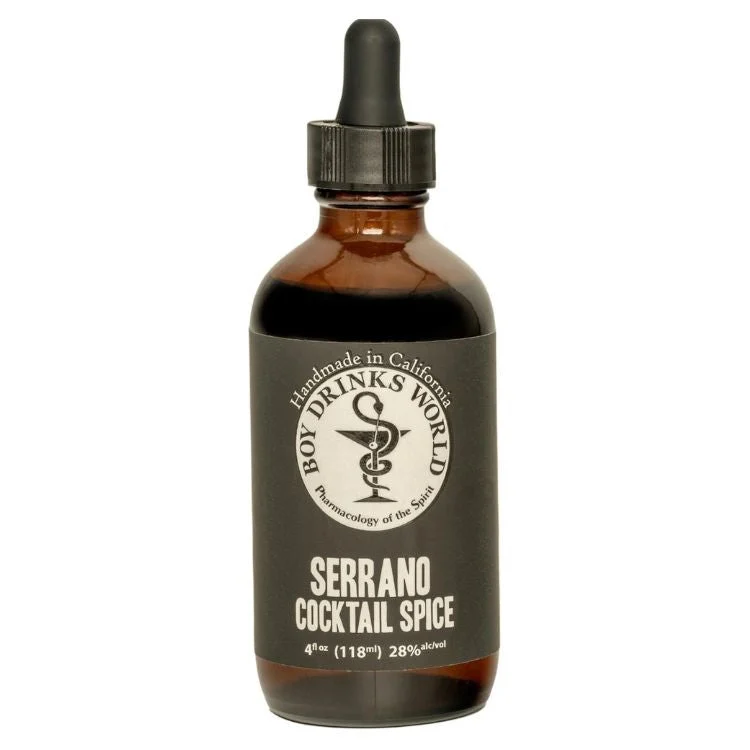 Boy Drinks World Serrano Cocktail Spice Bitters - 4oz