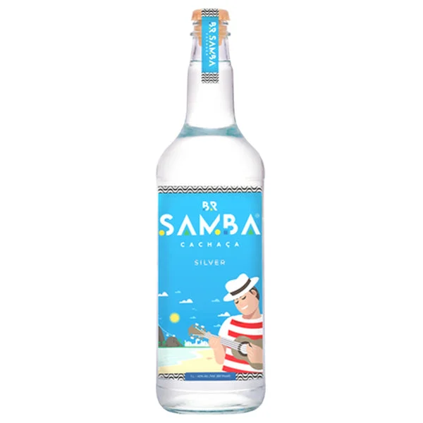 BR Samba Silver Cachaca - 1 Liter