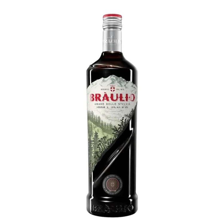 Braulio Bormio Amaro Alpino Liqueur- 1L