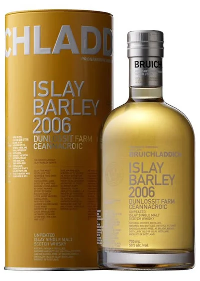 Bruichladdich Barley Dunlossit Farm 2006 750ML