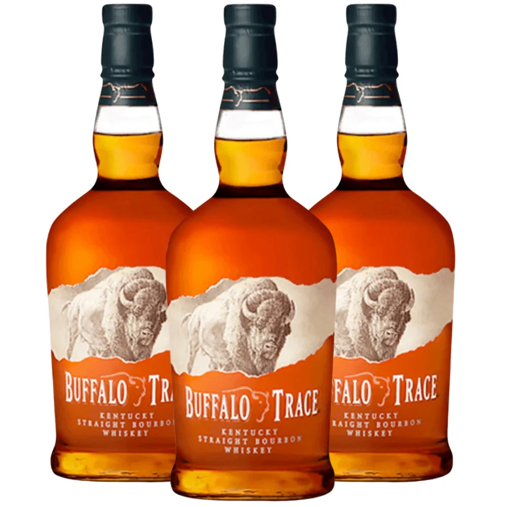Buffalo Trace Bourbon Whiskey 3pk Bundle