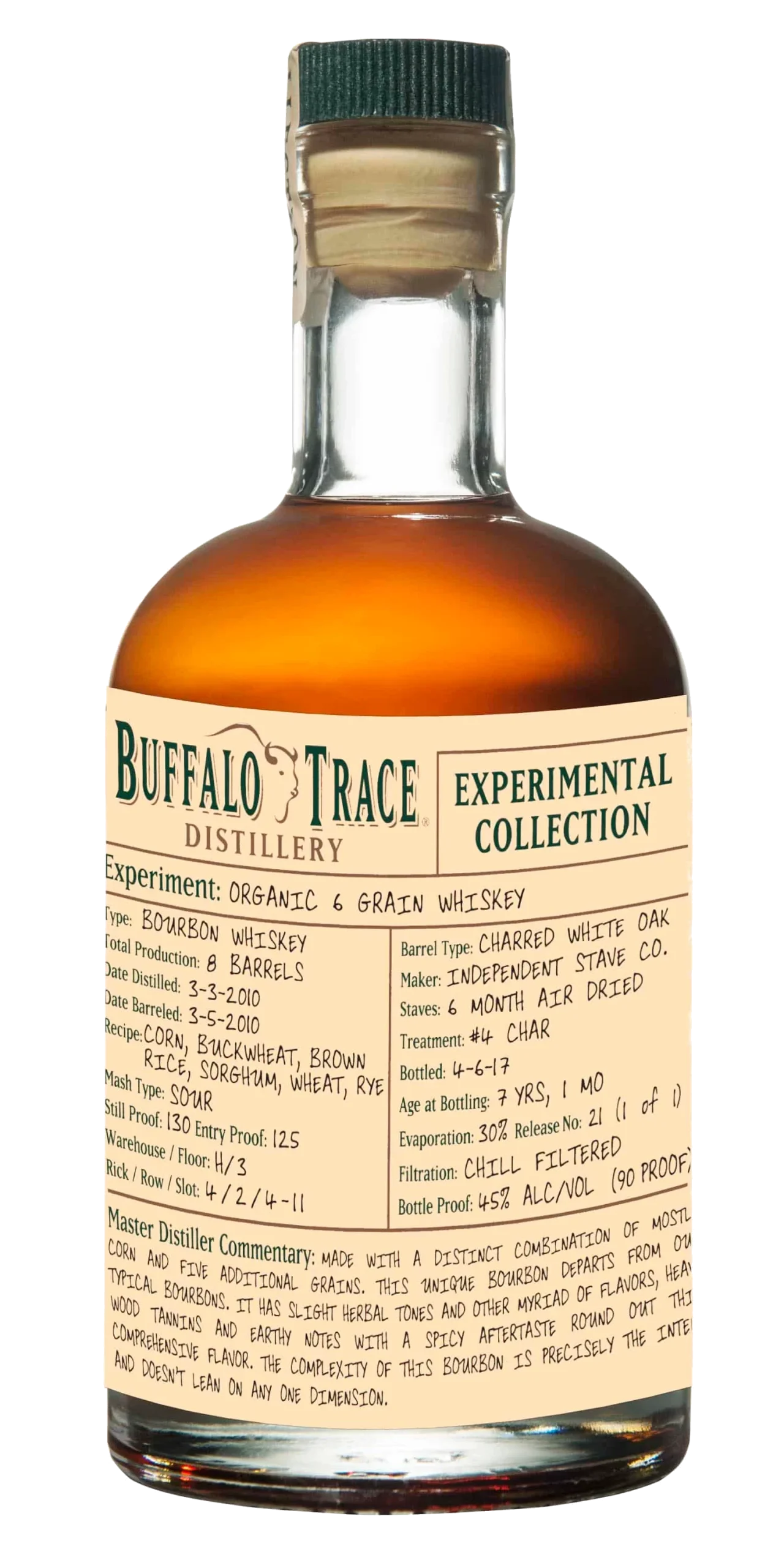 Buffalo Trace Experimental Collection Oat Mash Bourbon