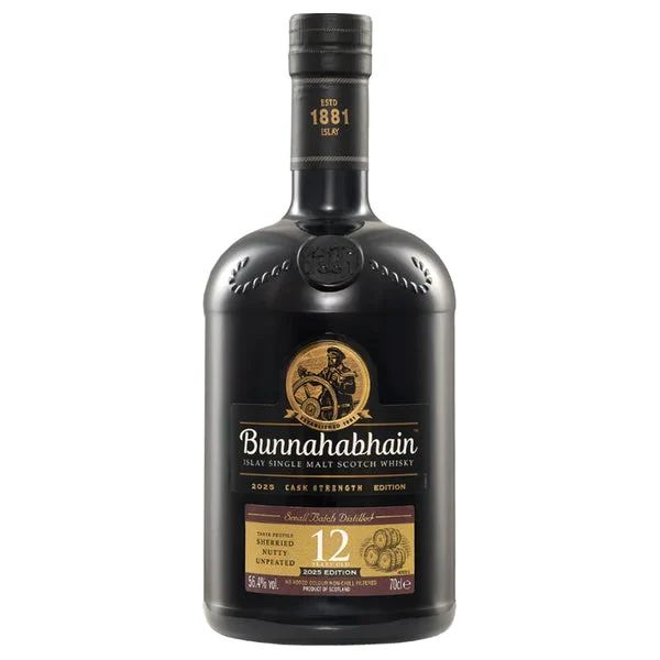 Bunnahabhain 12yr Cask Strength Single Malt Scotch - 2025 Edition