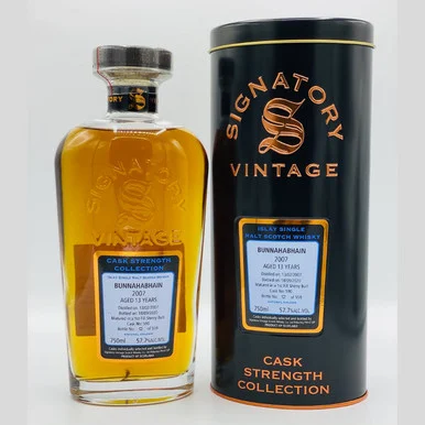 Bunnahabhain 1st fill Sherry Butt 2007 Cask Strength