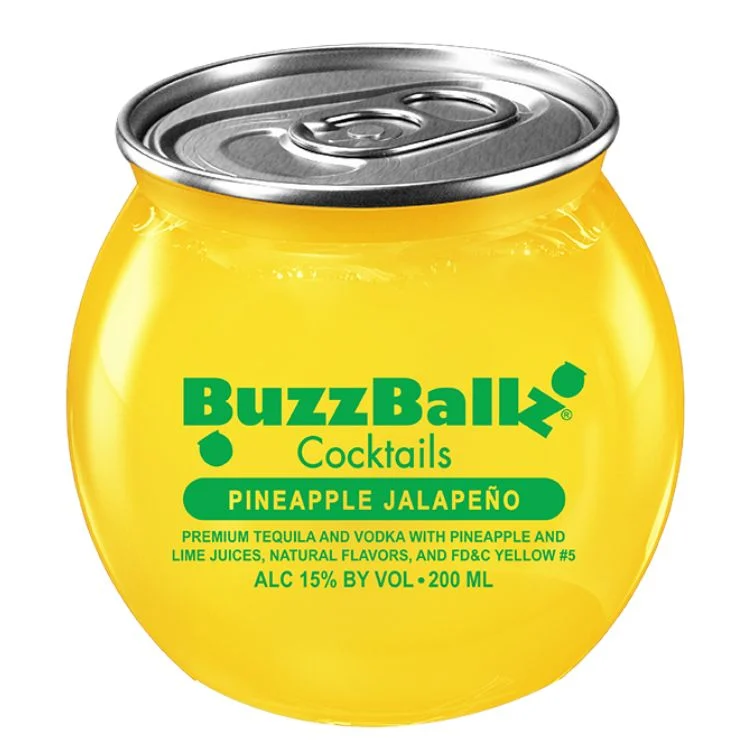Buzzballz Pineapple Jalapeno Cocktail - 200ml