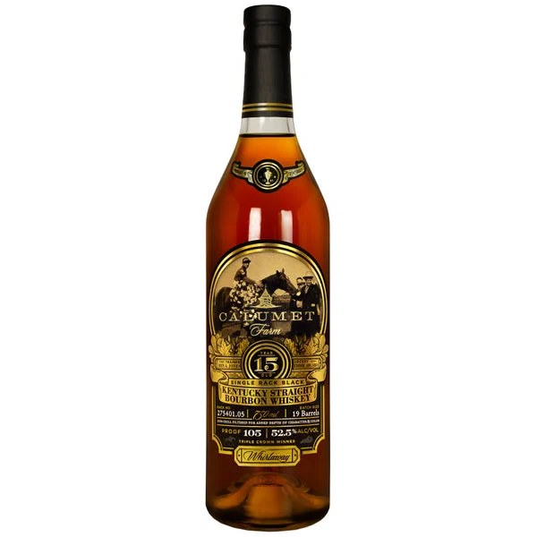 Calumet Farm Single Rack Black 15yr Bourbon
