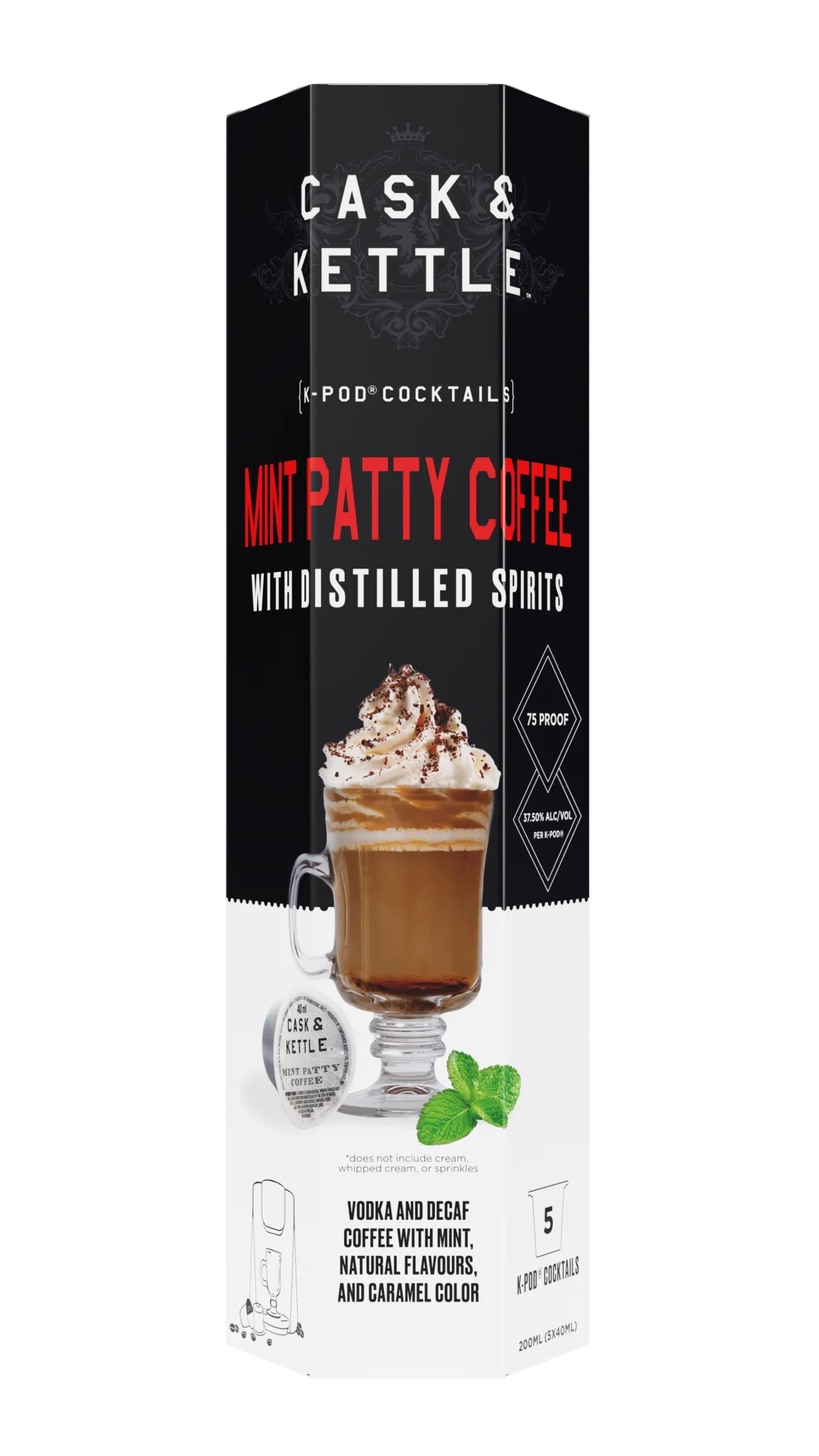 Cask & Kettle Mint Patty Coffee 200ML