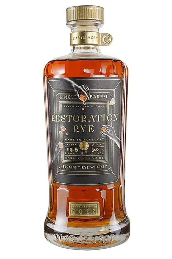 Castle & Key Restoration Rye Single Barrel 750ML