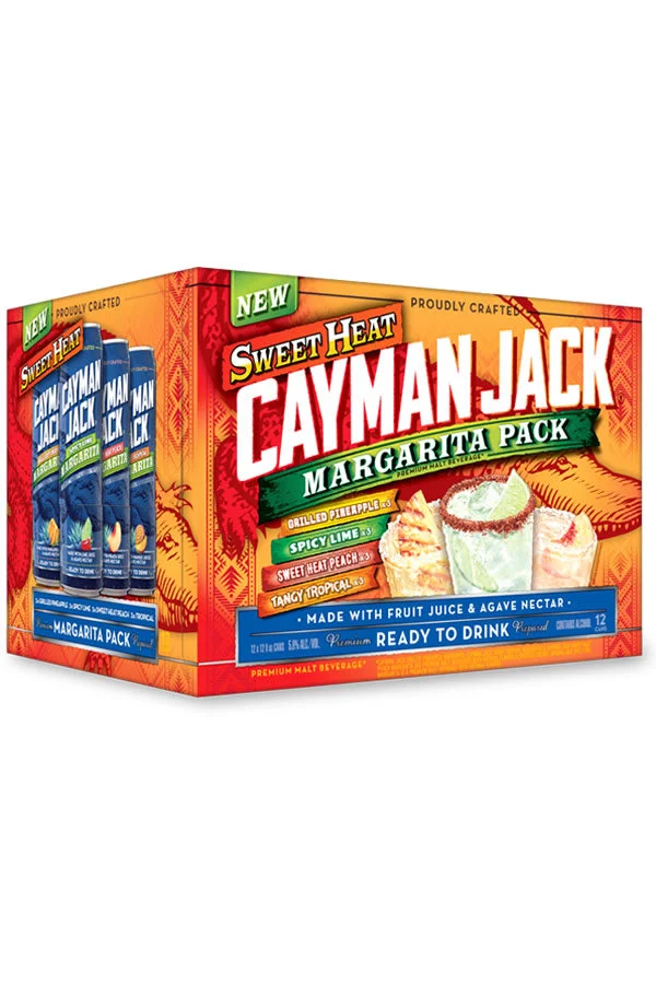 Cayman Jack Margarita Sweet Heat Variety 12Pk
