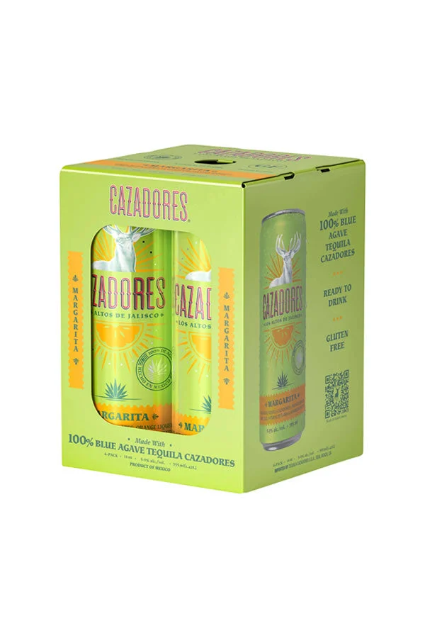 Cazadores Margarita 4Pk