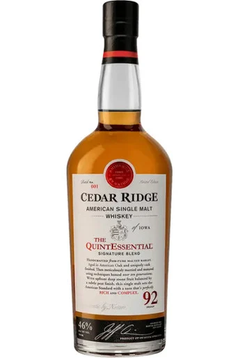 Cedar Ridge Quintessential Single Malt