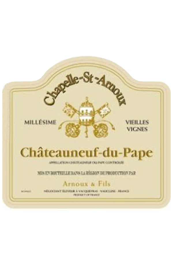 Chapelle St Arnoux Chateauneuf du Pape Vielles Vignes - 2009