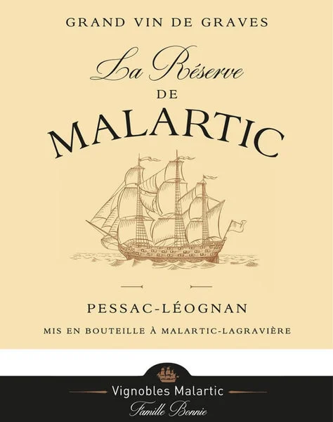 Chateau Malartic-Lagraviere Reserve de Malartic 2019