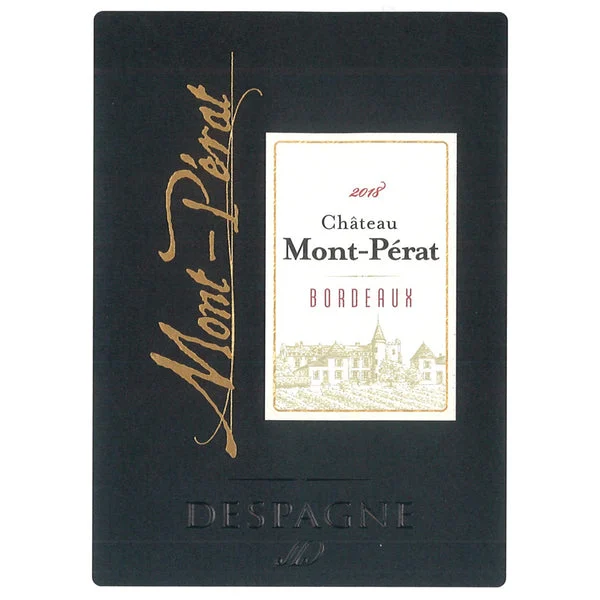 Chateau Mont-Perat Bordeaux 2018