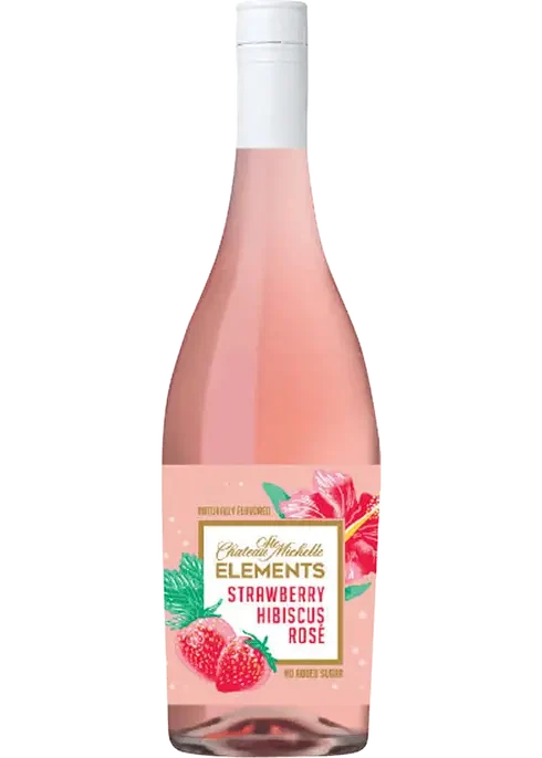 Chateau Ste Michelle Elements Strawberry Hibiscus Rose