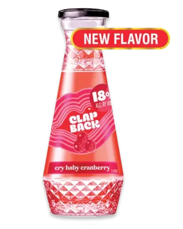 Clapback Cry Baby Cranberry 1L