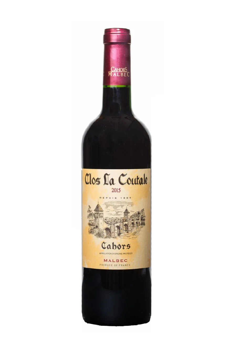 Clos La Coutale Cahors Malbec 2023 (750 ml)