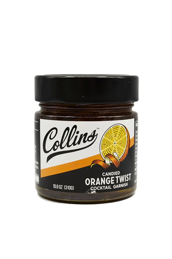 Collins Orange Twists in Syrup 10.9OZ