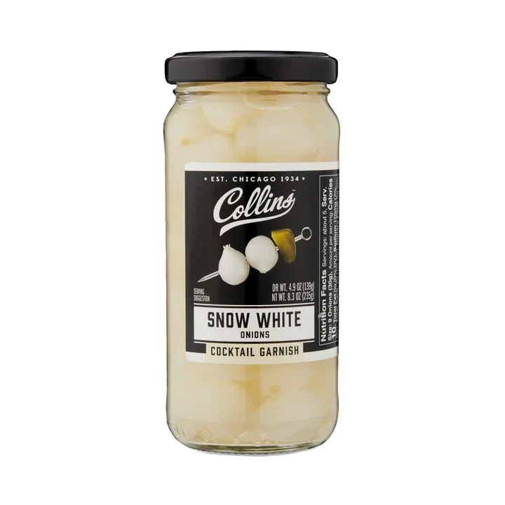 Collins Snow White Onions 5OZ