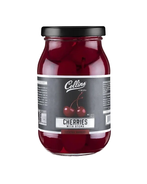 Collins Stemmed Cocktail Cherries 16OZ