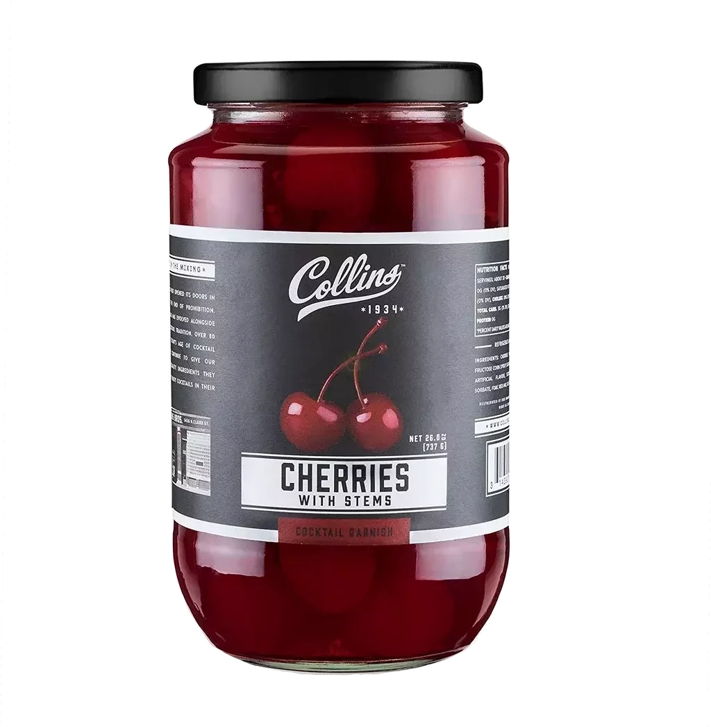 Collins Stemmed Cocktail Cherries 26OZ