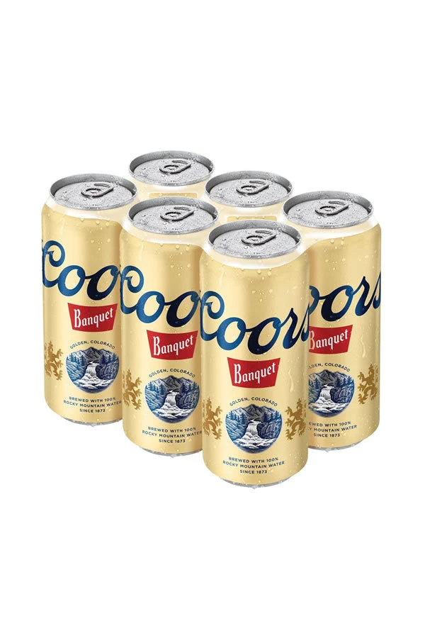 Coors Banquet 6Pk Cans