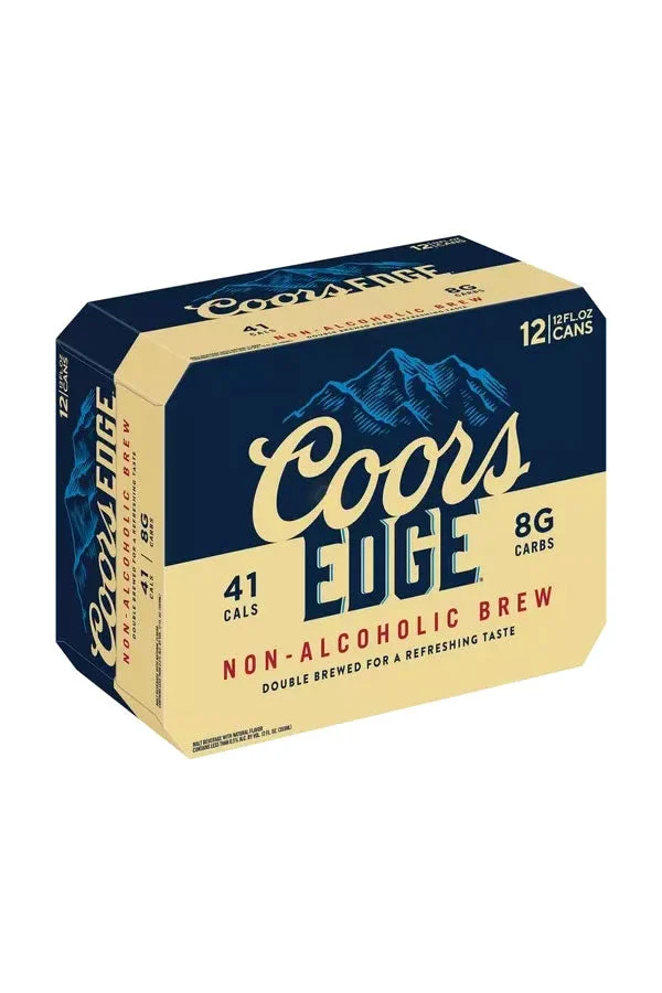 Coors Edge Non-Alcoholic Beer 12Pk