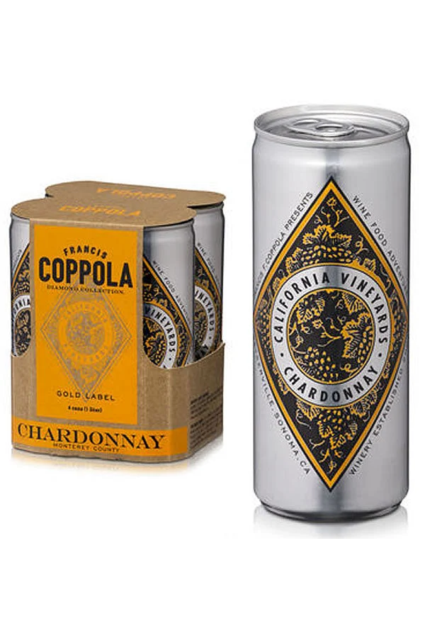 Coppola Diamond Collection Chardonnay 4Pk Can