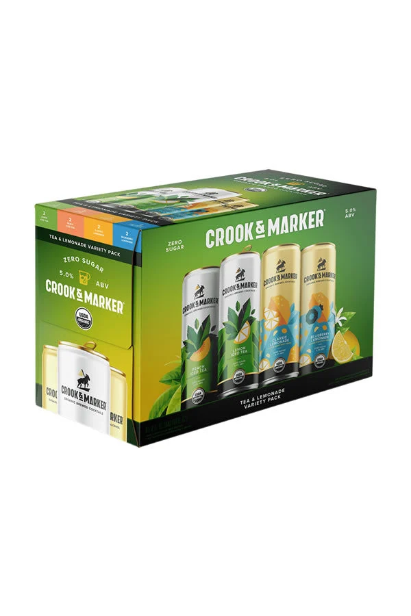Crook & Marker Tea & Lemonade Variety 8Pk
