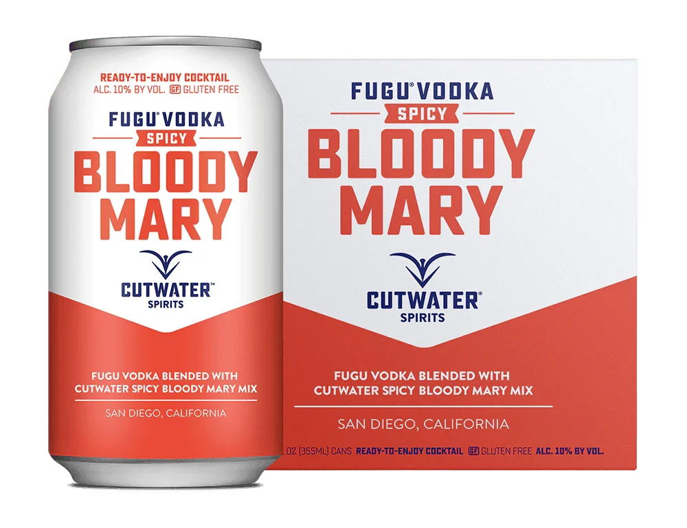 Cutwater Bloody Mary 4Pk Spicy