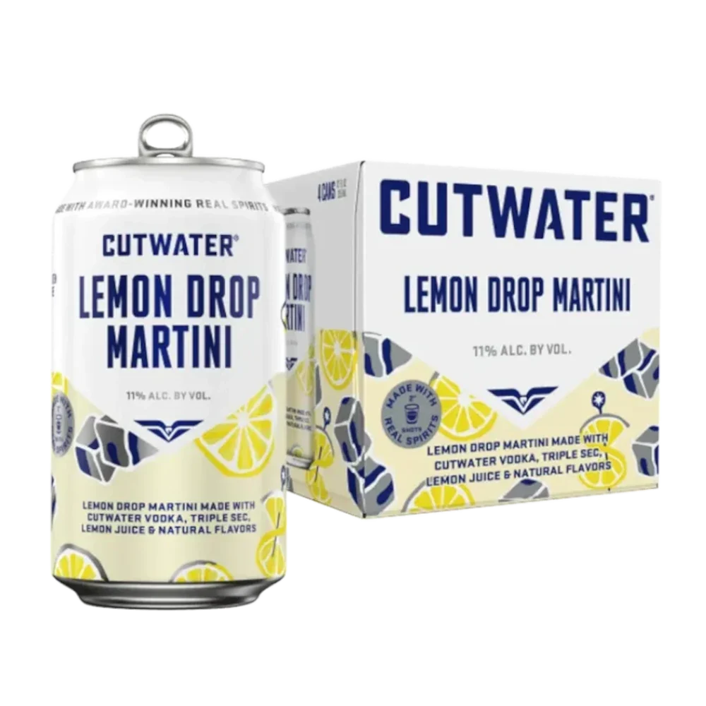 Cutwater Lemon Drop Martini 4Pk