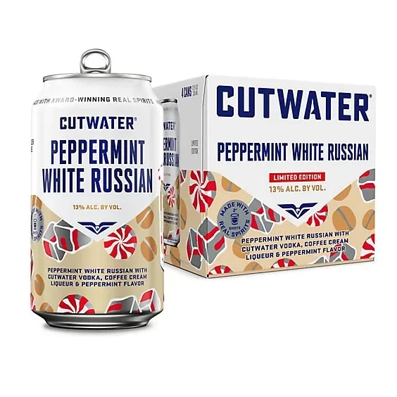Cutwater Peppermit White Russian 4Pk