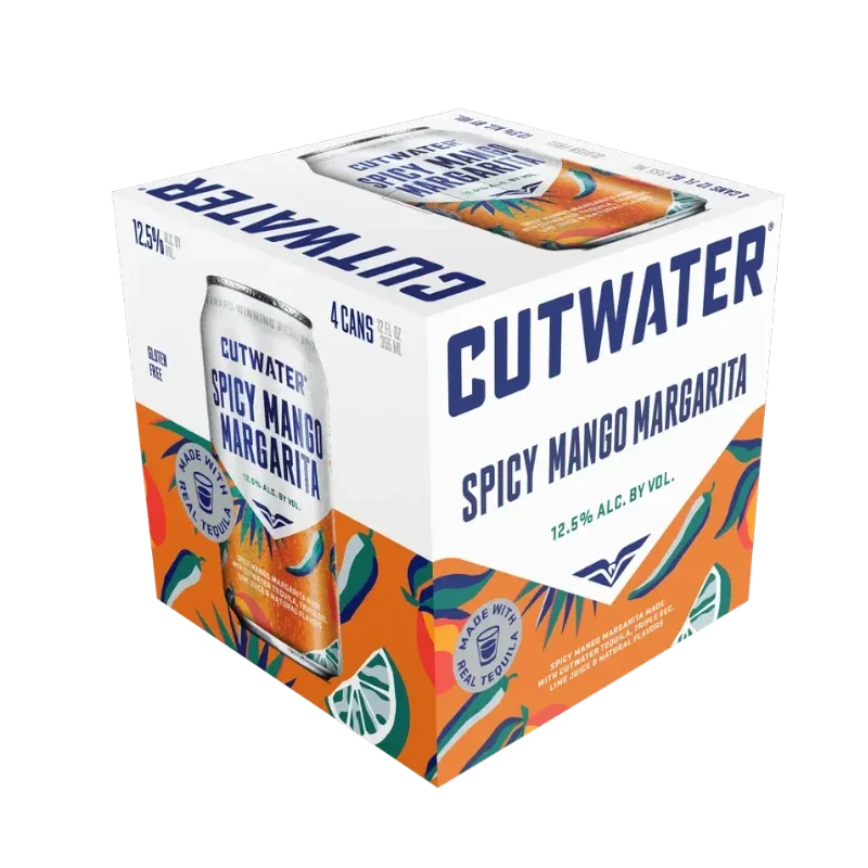 Cutwater Spicy Mango Margarita 4Pk