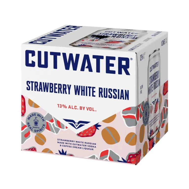 Cutwater Strawberry White Russian 4Pk