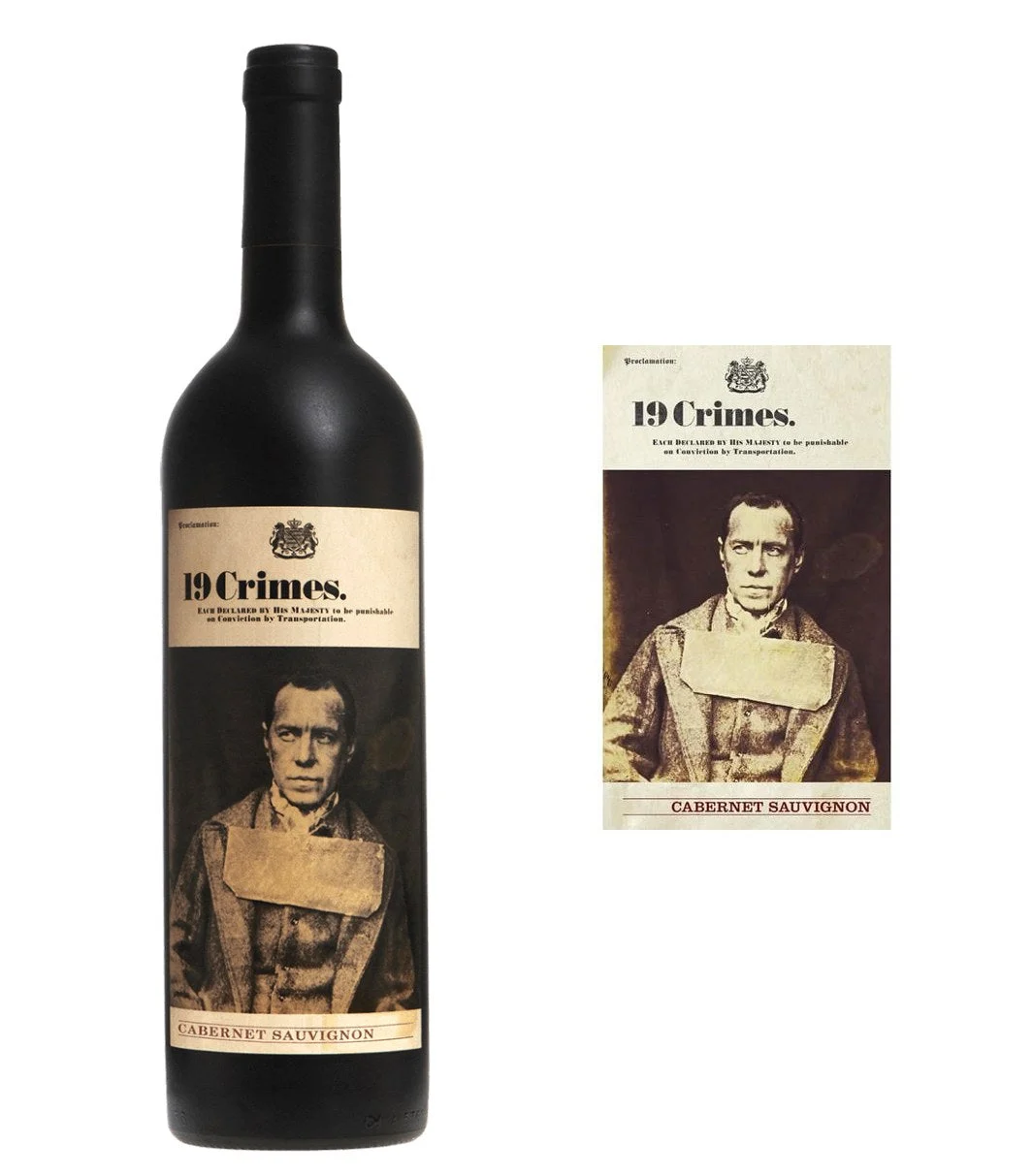 DAMAGED LABEL: 19 Crimes Cabernet Sauvignon (750 ml)