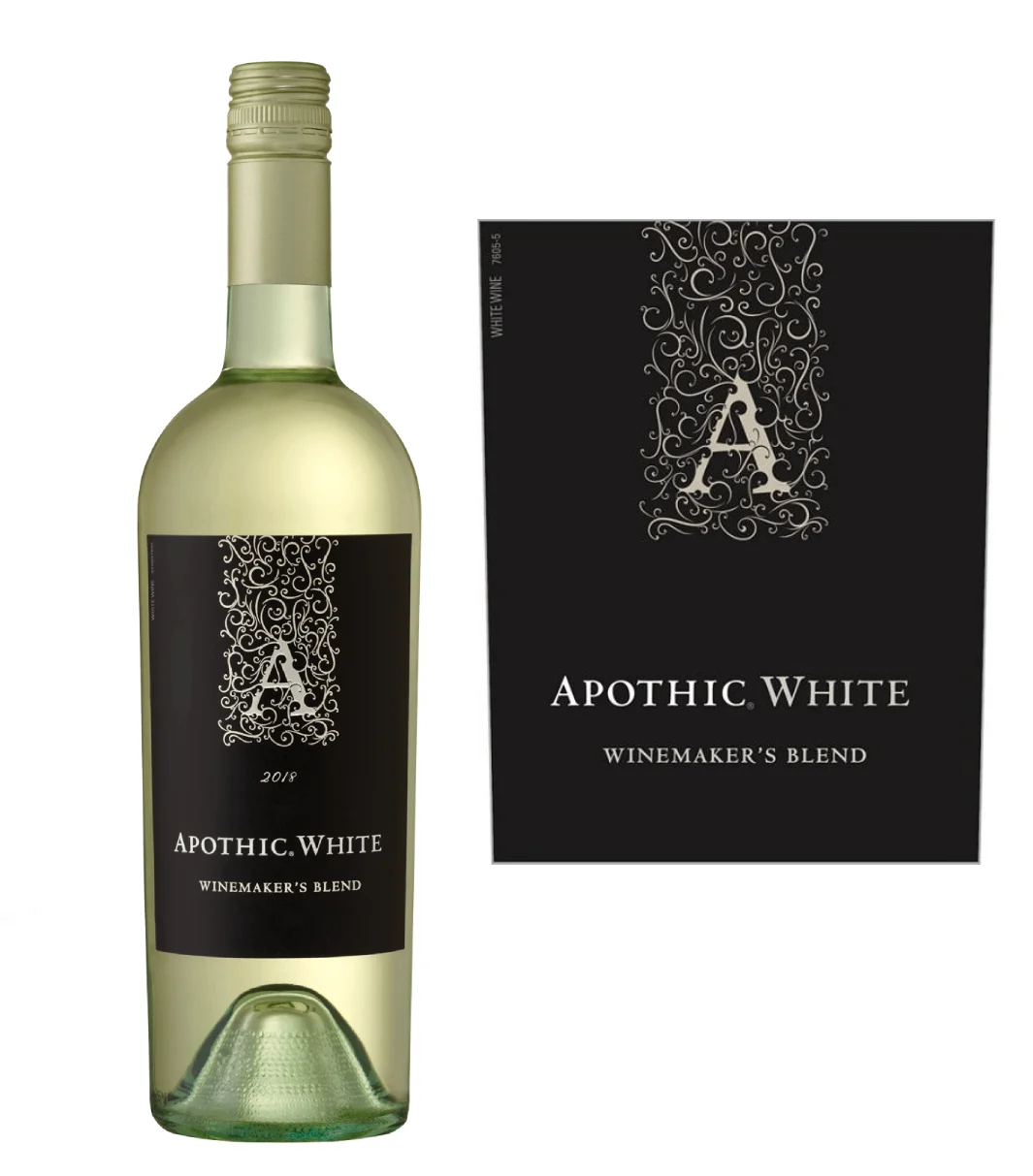 DAMAGED LABEL: Apothic White Blend 2023 (750 ml)