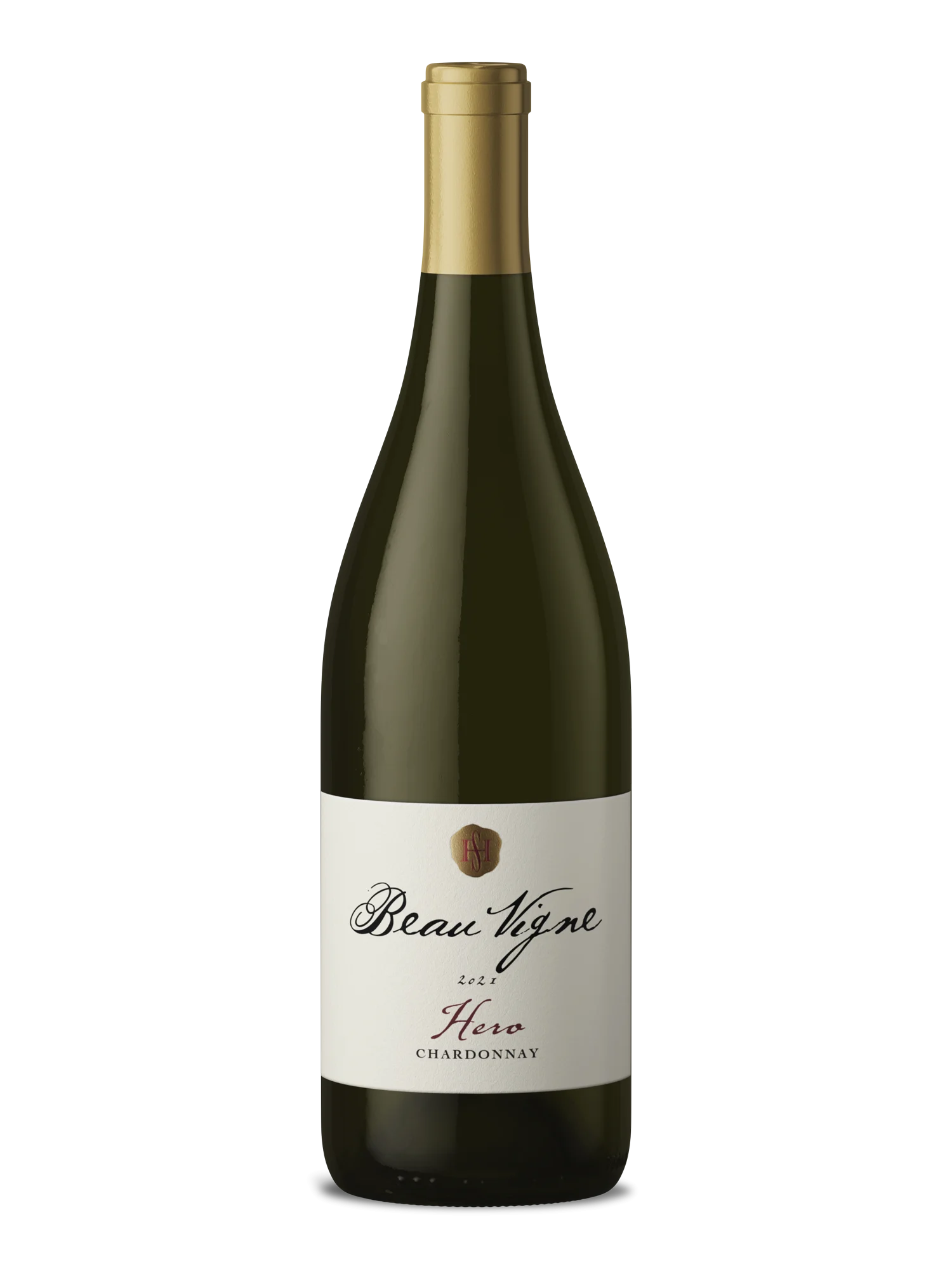 DAMAGED LABEL: Beau Vigne HERO Chardonnay 2021 (750 ml)