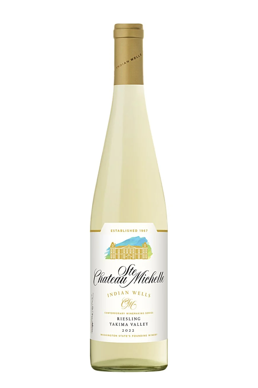 DAMAGED LABEL: Chateau Ste. Michelle Riesling Indian Wells Yakima Valley (750 ml)
