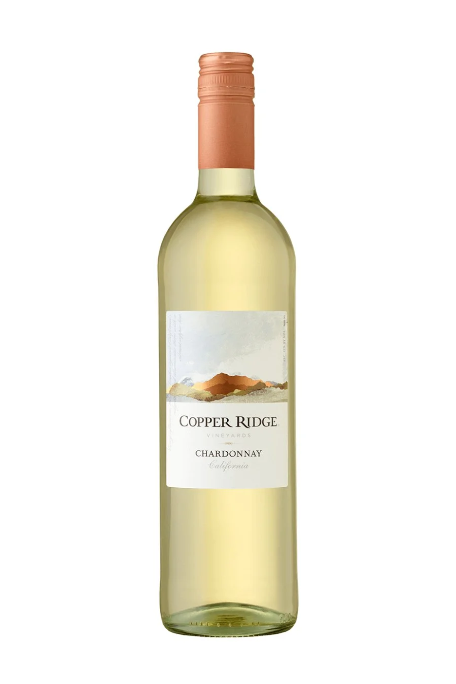 DAMAGED LABEL : Copper Ridge Chardonnay (750 ml)