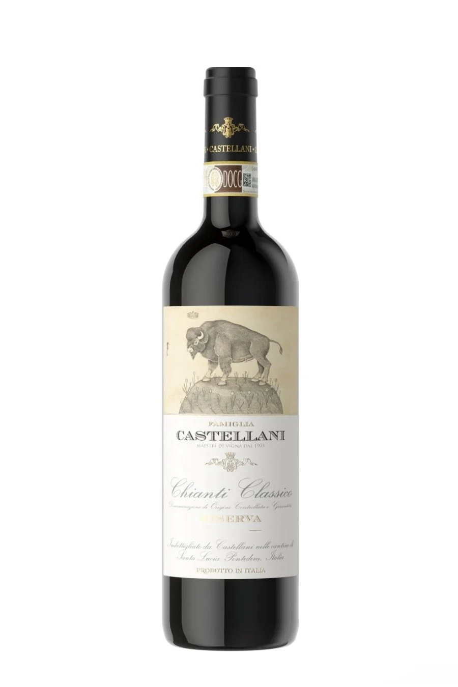 DAMAGED LABEL: Famiglia Castellani Chianti Classico Riserva 2017 (750 ml)