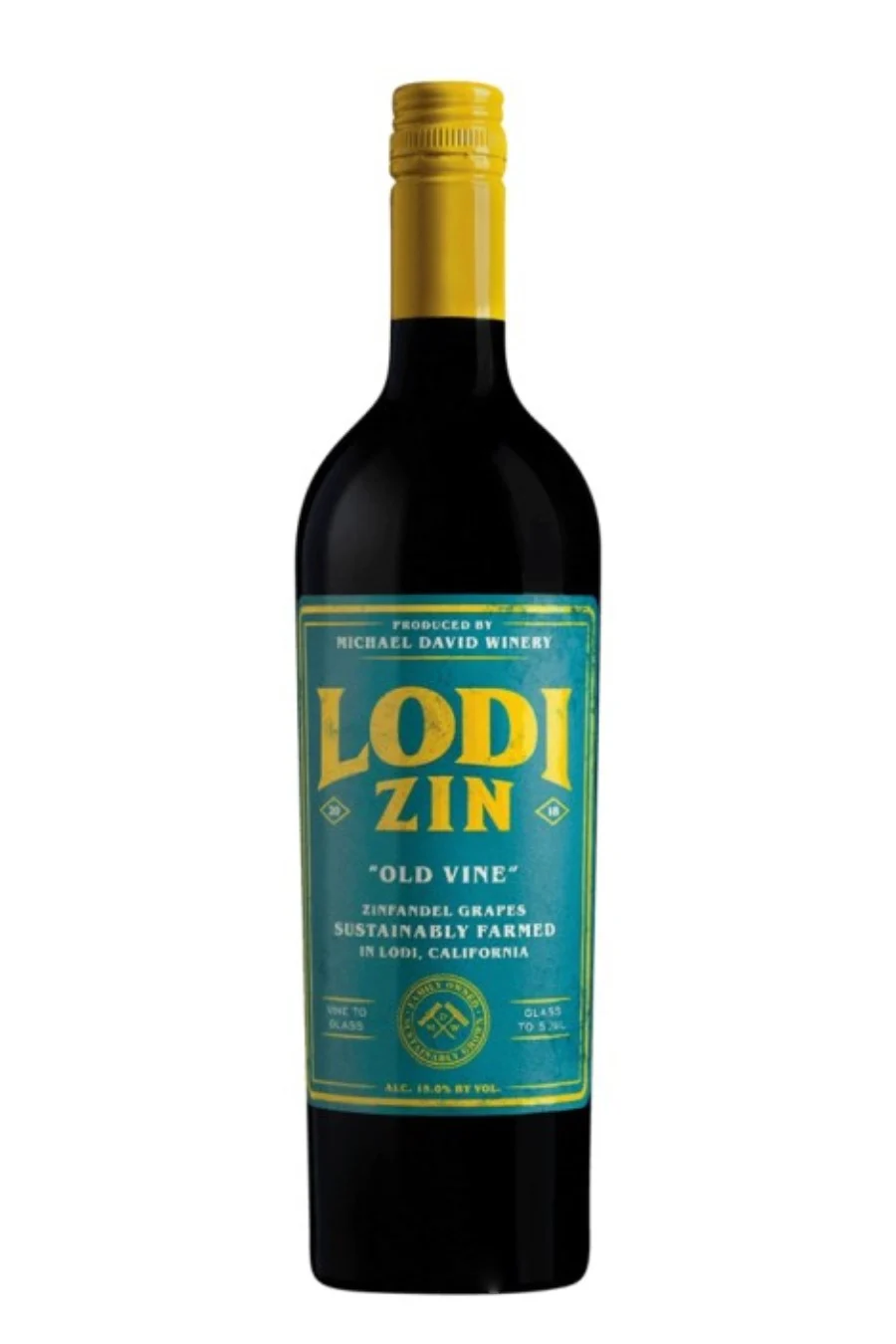 DAMAGED LABEL: Michael David Winery Lodi Zin Old Vine Zinfandel 2021 (750 ml)