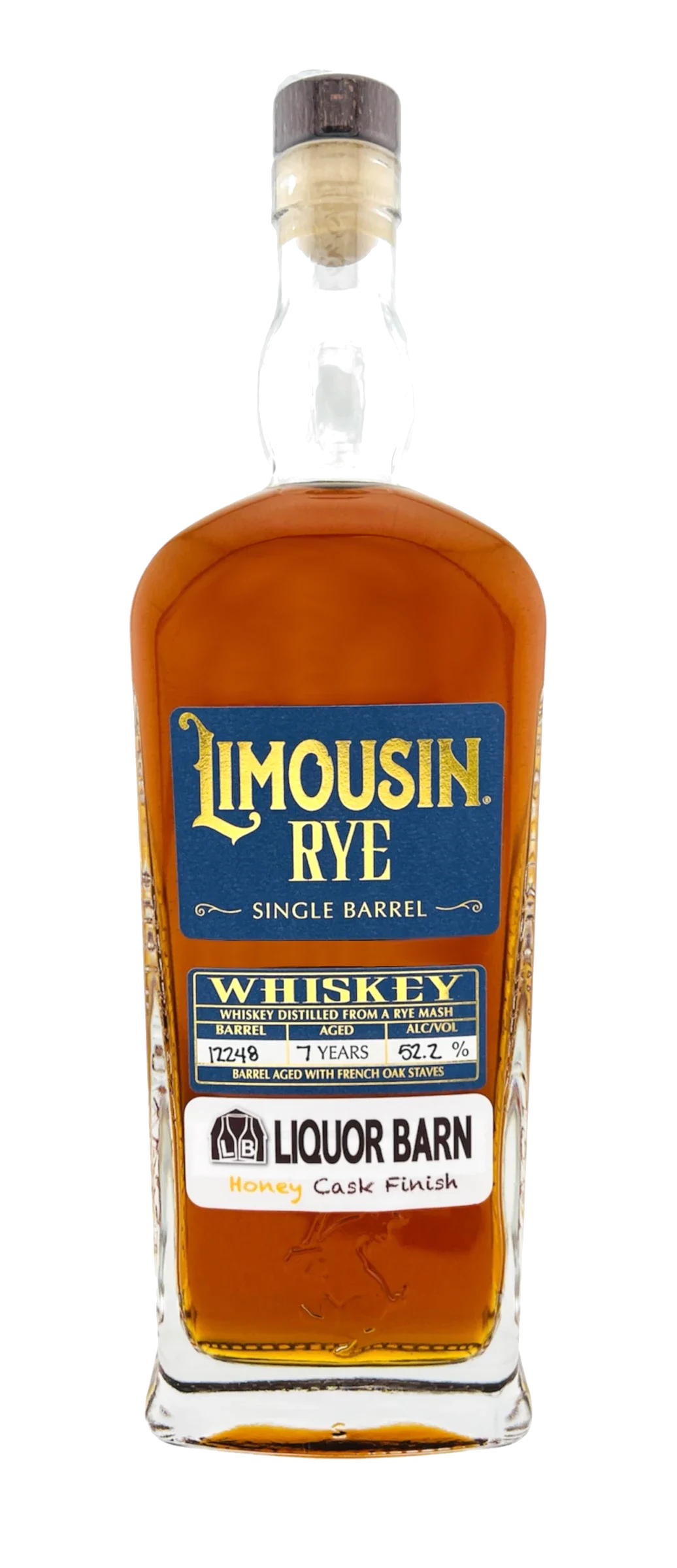 Dancing Goat Limousin Rye Honey Cask 7 Year Liquor Barn Single Barrel 750ML